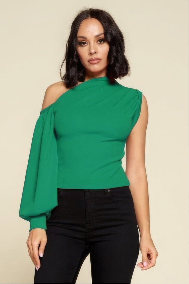 The Classic One-Shoulder Top